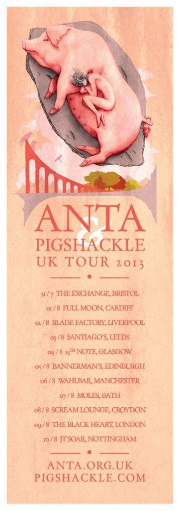 ANTA Pigshackle Tour Poster