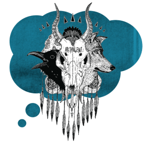 ATG Skull 500px x 500px plus thought bubble