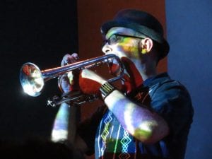 J-Matt Greenberg playing cornet