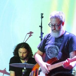 Aaron Farinelli on drums, Erik Tokle on bass